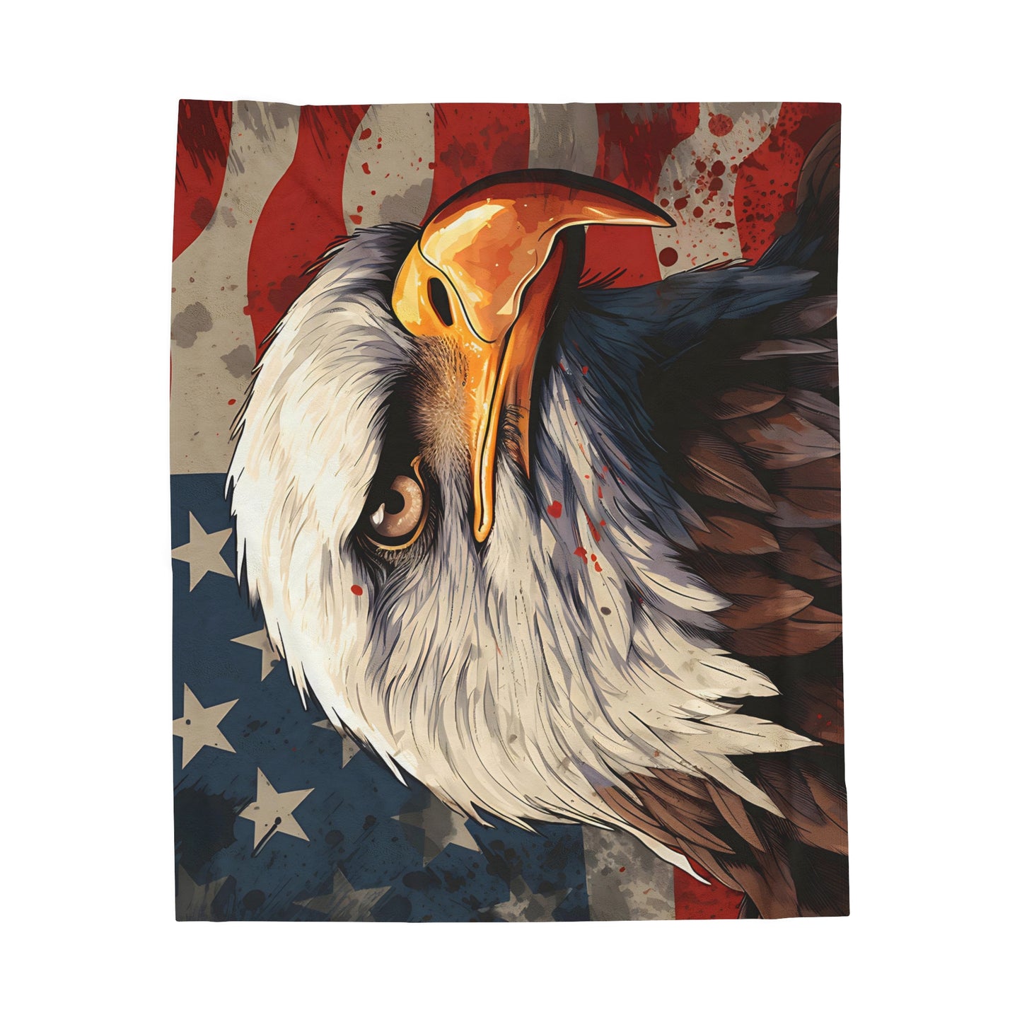American Bald Eagle Blanket