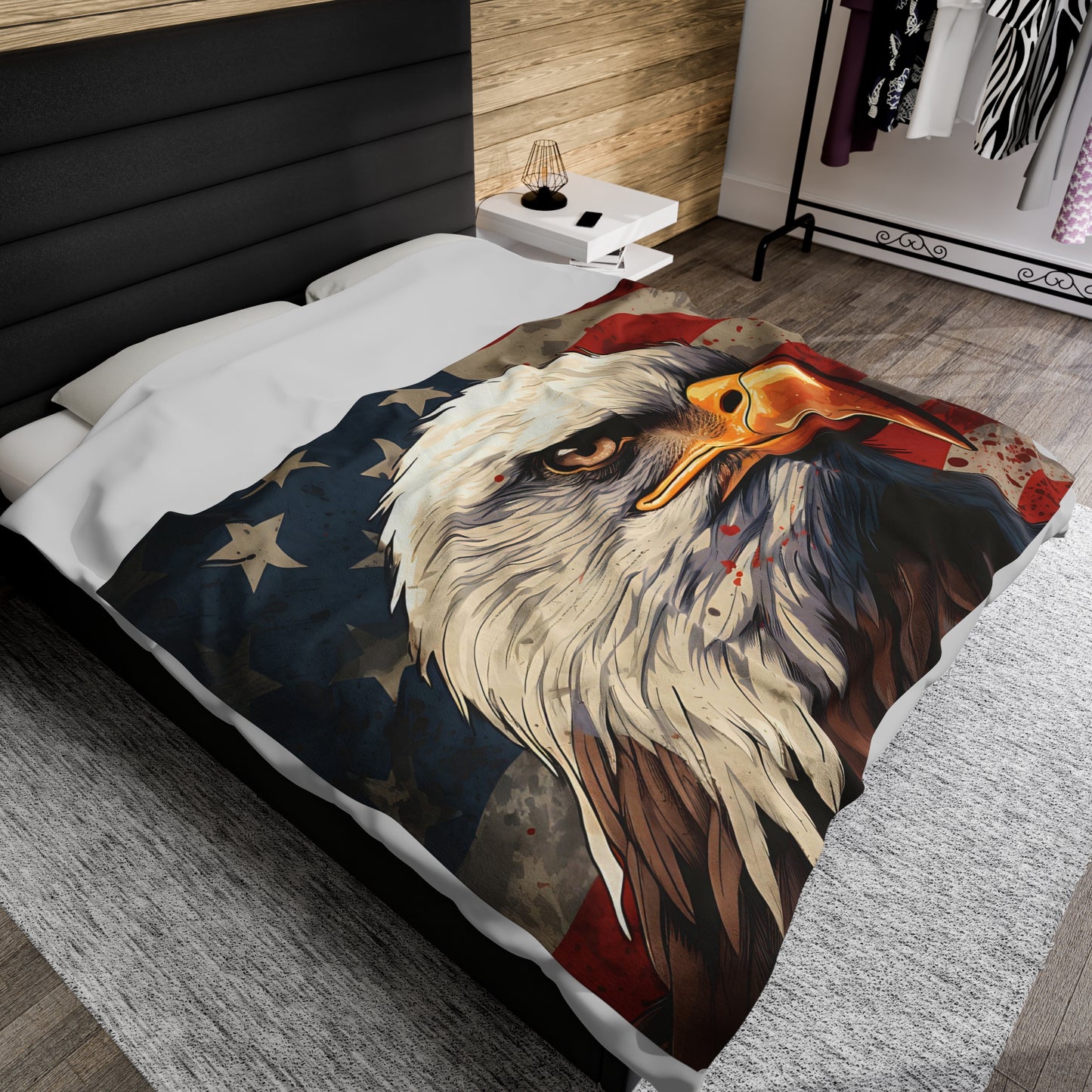 American Bald Eagle Blanket